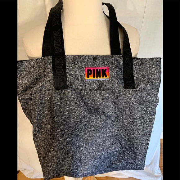 PINK Victoria's Secret Handbags - Pink brand tote bag with logo handles